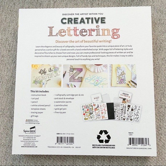 New Spicebox Artstudio Creative Lettering Calligraphy - Picture 5 of 5